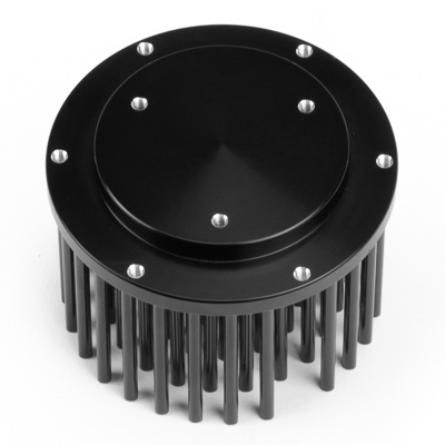 Active LED heatsink assembly