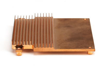 Various Styles 808022mm Pure Copper Radiator Copper Cooling fins Copper fin Can be DIY Longer Heat Sink radiactor fin 